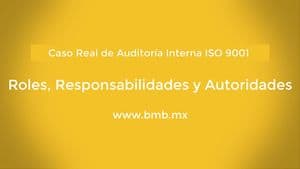 Roles, responsabilidades y autoridades — ISO 9001